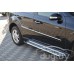 Защита порогов площадка Artemis для Mercedes-Benz Viano W639 к.б.